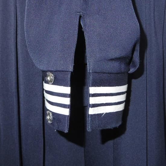 セーラー服上下冬＜W80＞(B302)中古/jk制服/日本校服 - セーラー
