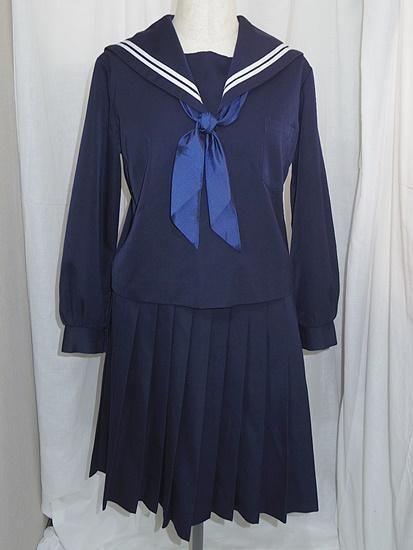 セーラー服上下冬＜W82：165A＞(B327)中古 - セーラーガールズ . c o m 