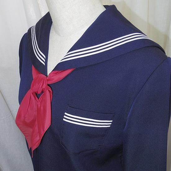 yuu♡中古服値下げ可☆ページ　2点 セーラー服上下夏＜W66-60＞(B112)制服/中古 - セーラーガールズ
