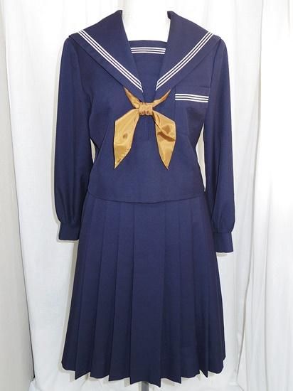 I206/Y(中古)福島県 郡山商業高校 女子制服5点 /L-/M/W66/ I206/Y(中古)福島県 郡山商業高校 女子制服5点 /L-/M/W66/