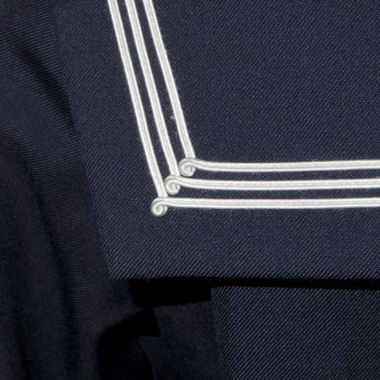 セーラー服上下冬＜W68-63＞(B432)中古/jk制服/日本校服