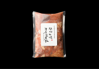 漢方三元豚味付きホルモン(内容量：500g)［BBQ、キャンプ、焼肉、鉄板］