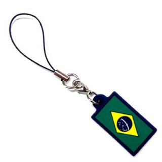 Bandiera（バンディエラ)　チャームストラップ ブラジル 12527 BRAZIL