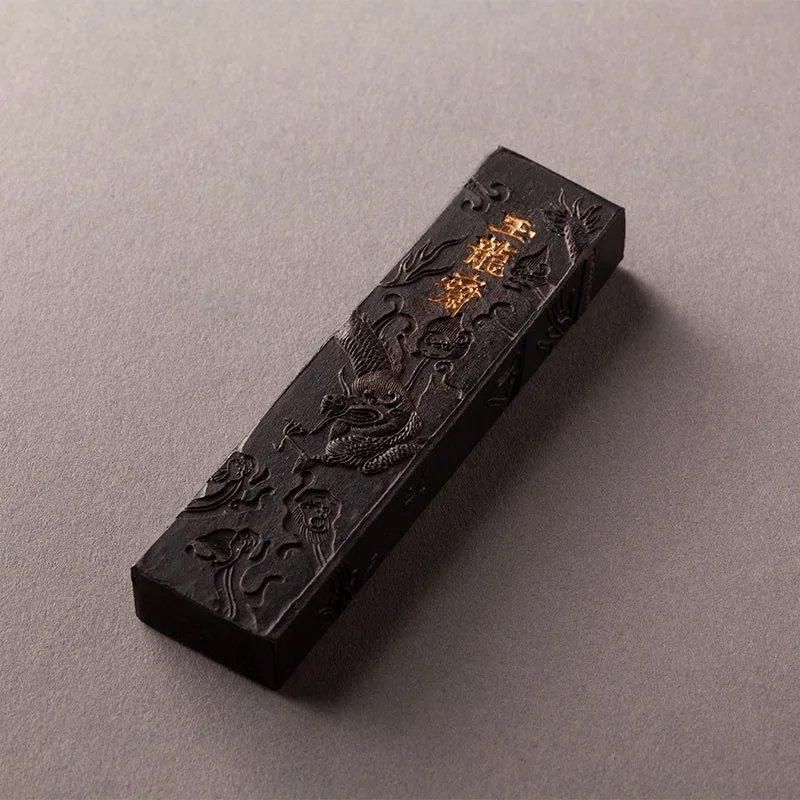 墨 胡麻油煙 試し墨】松煙墨・胡麻油煙墨のセット｜奈良墨 松煙墨・胡麻油煙