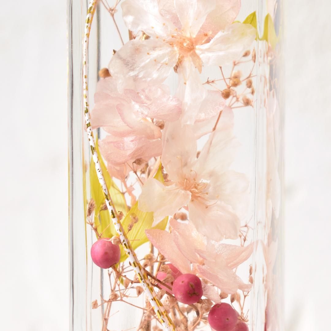 本物のさくら＊桜ハーバリウム】『MIYABI-雅-』花宴（はなのえん