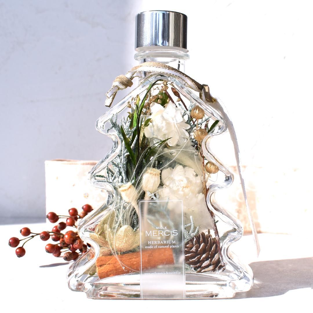 クリスマス限定＊ツリー型ハーバリウム】『Noel』Happy Holidays