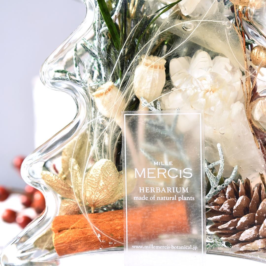ハーバリウム・キャンドル・オーダーメイド MiLLE MERCiS（ミル