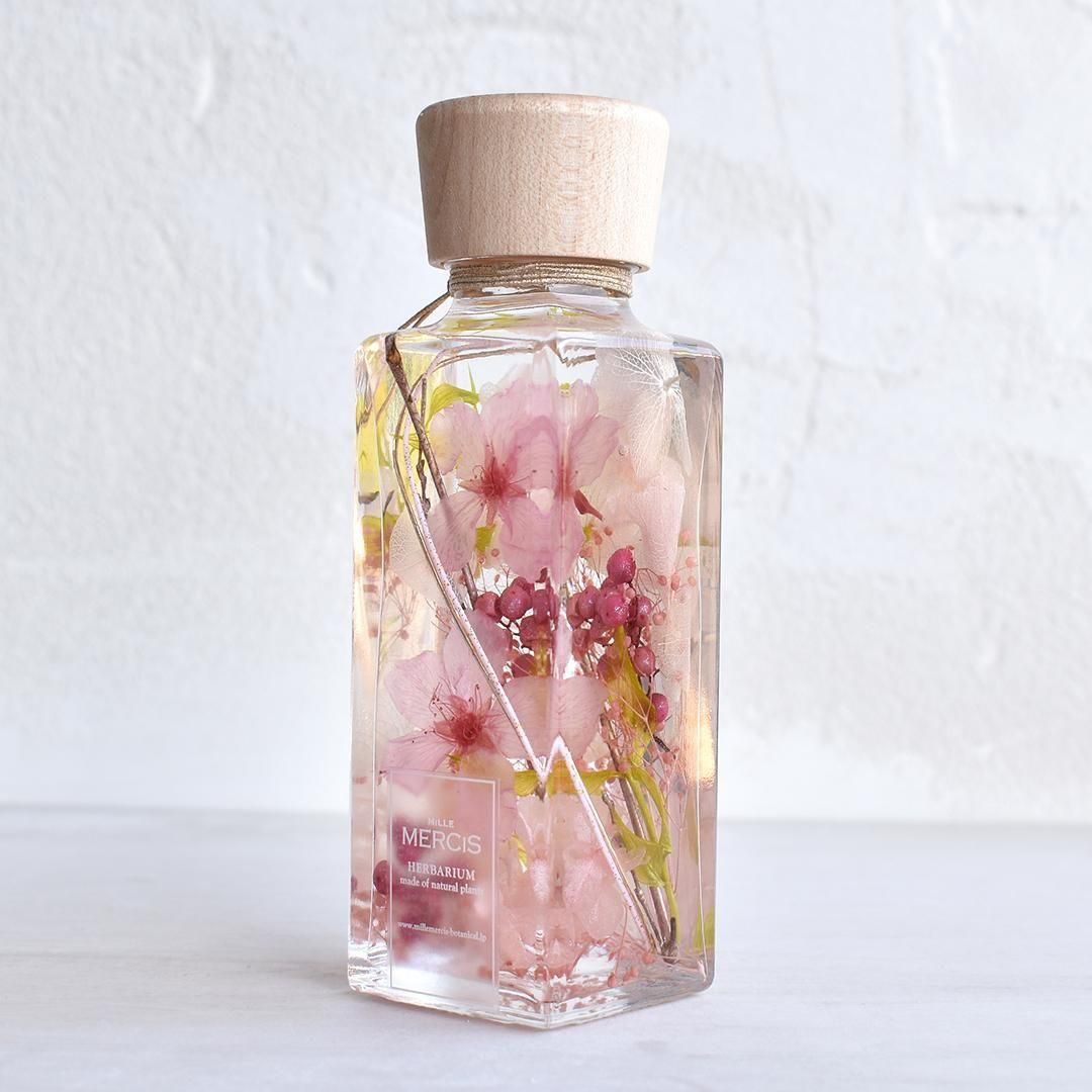 本物のさくら＊桜ハーバリウム】『MIYABI-雅-』花宴（はなのえん）紅梅