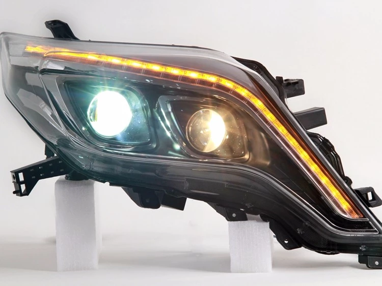 150型 ランドクルーザープラド中期専用 ファイバーLEDヘッドライト