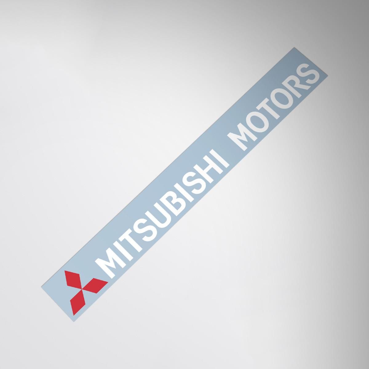 MITSUBISHI MOTO SPORTS 三菱 モータースポーツ フロントガラス