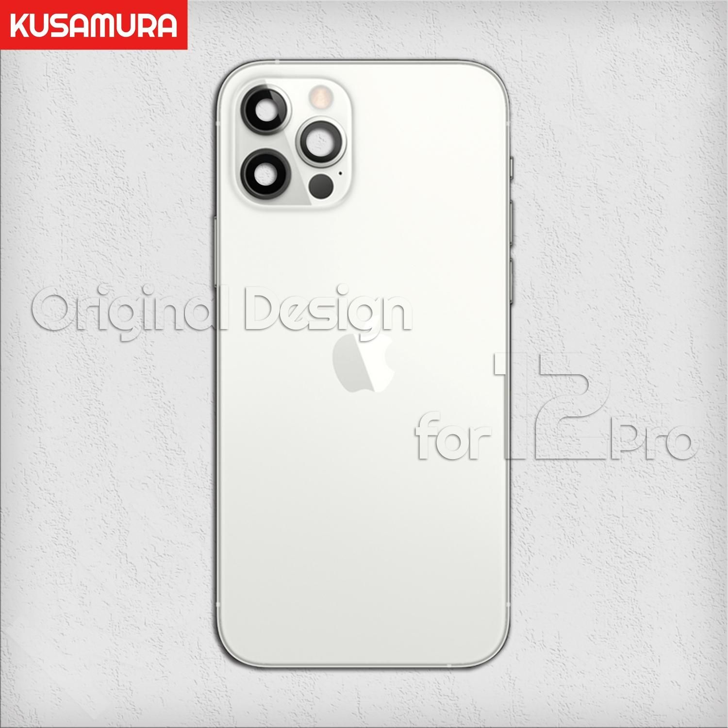 iPhone 12 Pro 純正デザイン バックパネル シルバー色 iPhone 12 Pro 純正デザイン バックパネル シルバー色