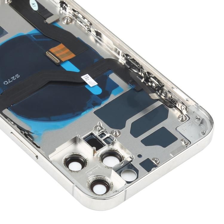 iPhone 12 Pro 純正デザイン バックパネル シルバー色