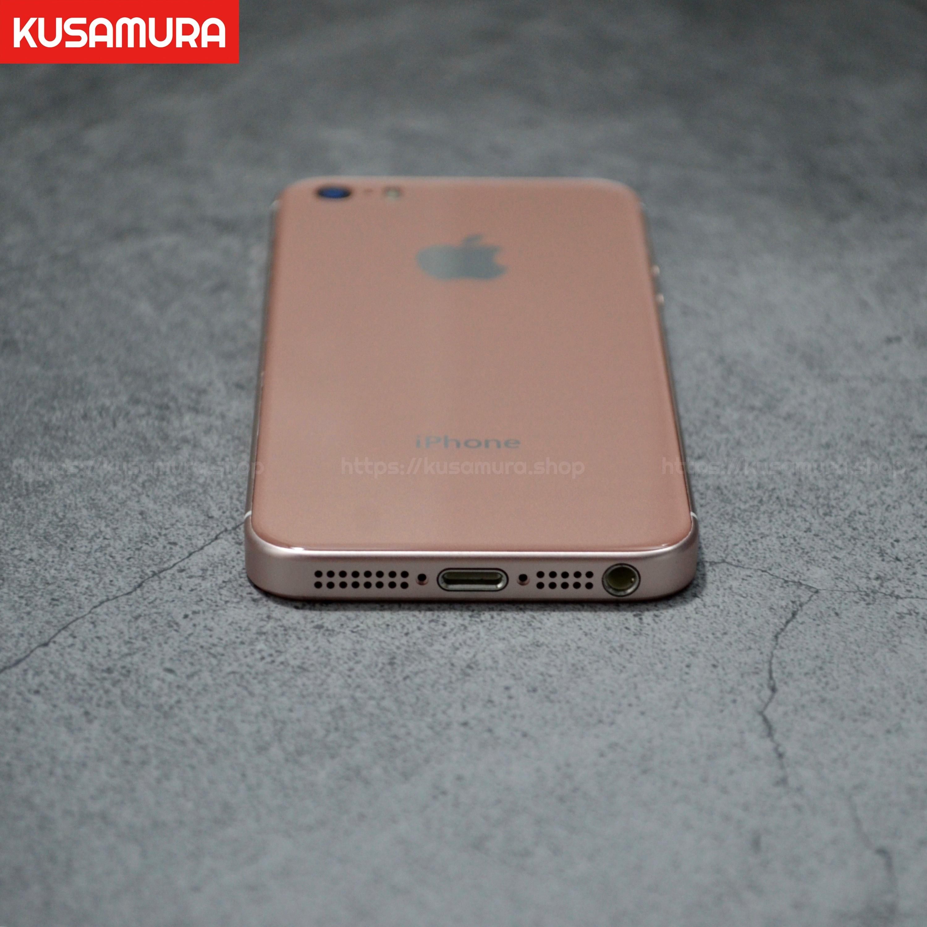 【SALE】 在庫お問合せ】 iPhone SE (第1世代) 改8 ガラス背面 バック スマートフォン本体