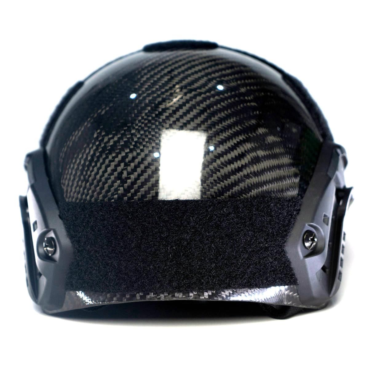 カーボン製「FAST CARBON HIGH CUT HELMET」BK カーボン