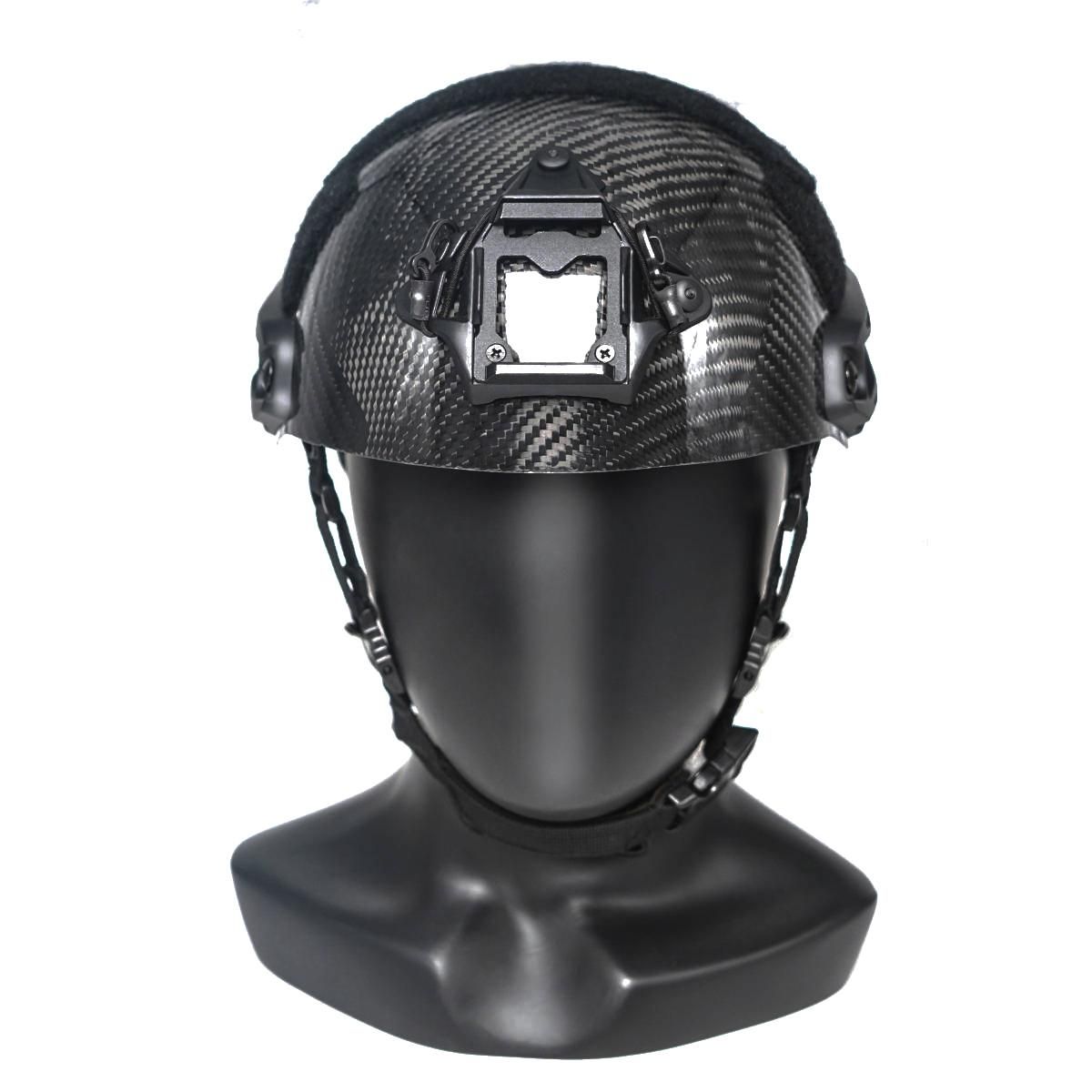 カーボン製「FAST CARBON HIGH CUT HELMET」BK カーボン カーボン製「FAST CARBON HIGH CUT HELMET」BK カーボン