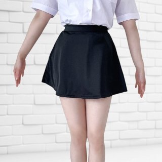 【５Lサイズ新登場】オリジナル ２WAYストレッチ素材フレアースカート