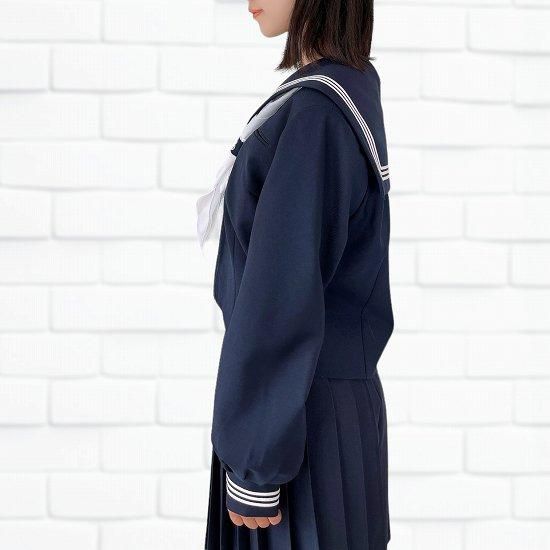 学校販売用制服!スクールパール 秋冬 セーラー服 (前開き 学校販売用制服!スクールパール 秋冬 セーラー服 (前開き