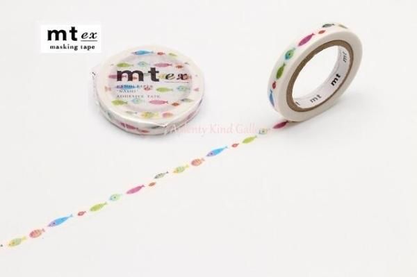 カモイ　マスキングテープ カモイ/マスキングテープ | おさかなライン | MTEX1P178 - Aplenty