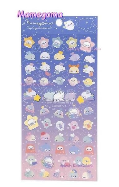 Mamegomaグッズ】まめゴマ シール | おそらのすいぞくかんで Mamegomaグッズ】まめゴマ シール | おそらのすいぞくかんで