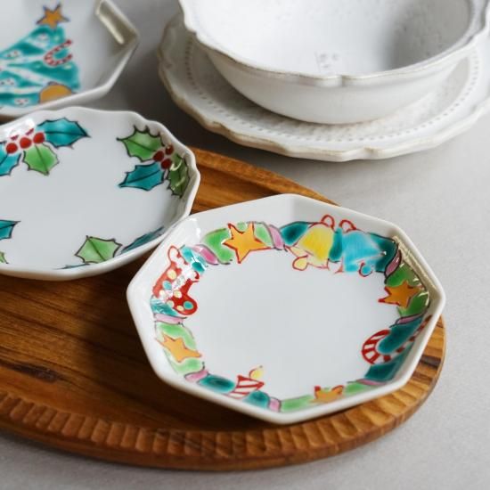 眉石窯八角小皿 | 九谷焼 - 加藤五郎商店