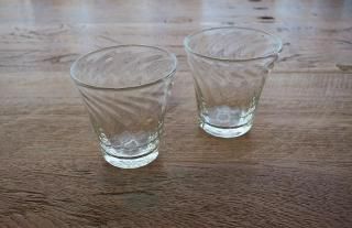 ガラス作家山下達巳さん作品 吹きガラス お皿 4個セット 鉢 山下達巳