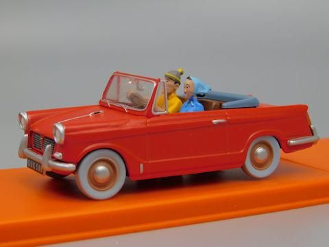 Atlas/アトラス TINTIN L'ILE NOIRE TRIUMPH HERALD CABRIOLET Atlas/アトラス TINTIN L'ILE NOIRE TRIUMPH HERALD CABRIOLET