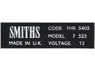 Label - Smith Heater֡CRST130