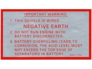 Label - Negative Earth / Large Red֡CRST115