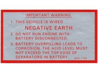 Label - Negative Earth / Large Red֡CRST115