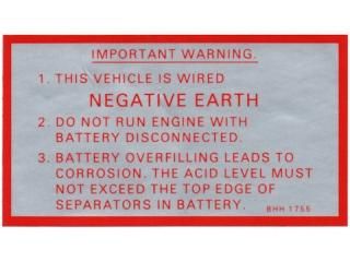 Label - Negative Earth / Large Red֡CRST115