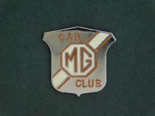 ԥԥХåM.G.  / PIN BADGE M.G. Car Club