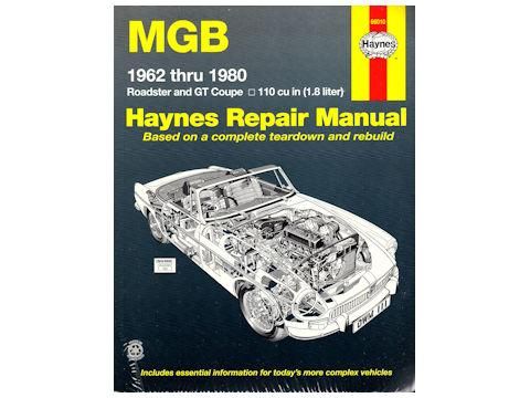 ヘインズ整備マニュアル MGB - ミニカー・英国車パーツの