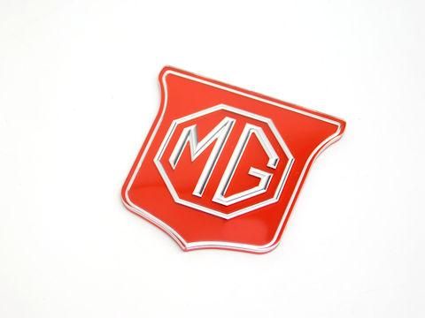 MGバッジ フロントグリル / Red 品番：BHH829 - ミニカー・英国
