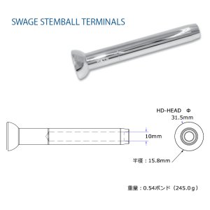 111867<br>Hayn ƥܡ륿ߥʥ 10mm x 31.5mm Head<br>(SBM10)