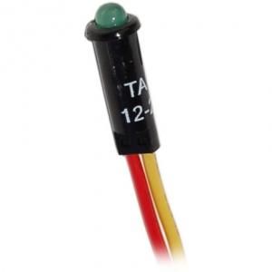 227506<br>BlueSea LED 表示ライト Green for 12/24V DC パネル<br>(8172)