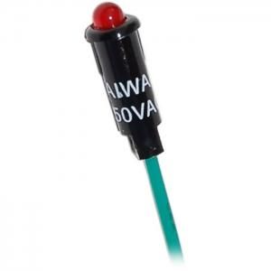 227511<br>BlueSea LED 表示ライト Red for 230VAC パネル<br>(8166)