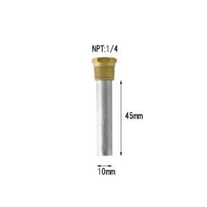 320866<br>Zinc &   Plug  ペンシル (1/4NPT x 3/8" x 1-3/4)<br>(CME0)