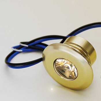 M-228215<br>ߴݷ White LED Gold 39(25)mm x 18mm