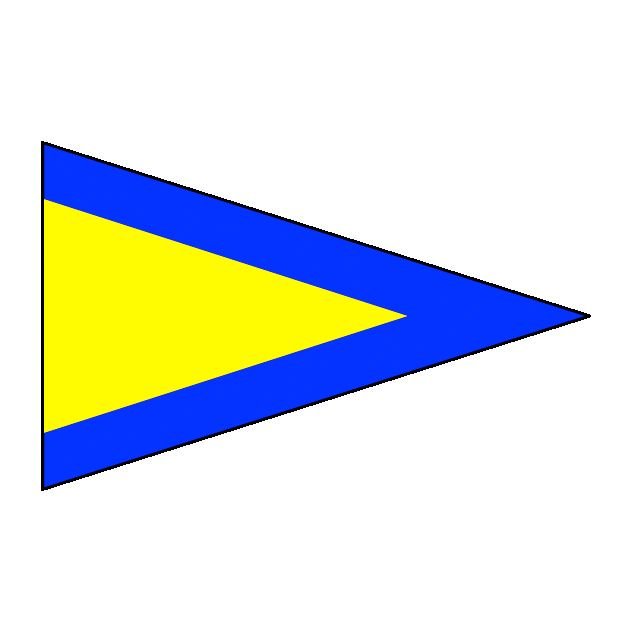 330556 信号旗・第1代表旗・国際規格 ブルーオーシャン横浜 ウェブショップ