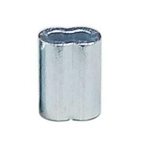 112039<br>銅オーバルスリーブ Zinc Plated 4mm<br> (5/32