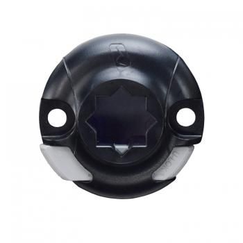 750143<br>Railblaza  StarPort デッキマウント　Black <br>(スペーサー無し・ガスケット無し)