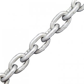 M-100028<br>亜鉛メッキチェーン DIN766, 8mm　長さ1m