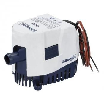 5505-2<br>SAHARA Mk2ビルジポンプ 500GPH 12V 19mmホース口付<br>