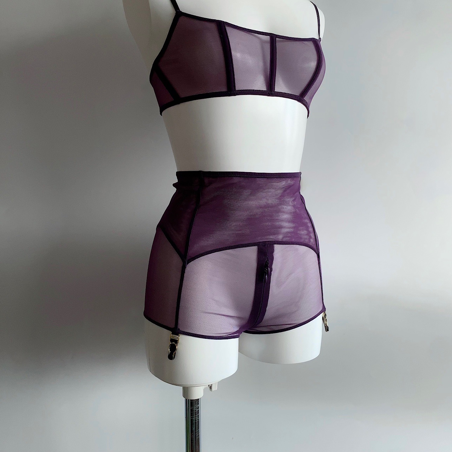 MAISON CLOSE/Zip Shorty''L'Amoureuse'' - Lienge Online Shop