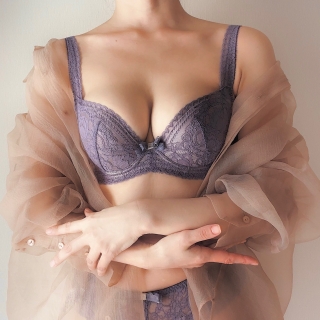 Chasney Beauty/Wake-Up Type Bra...LUCY(3091Iris)