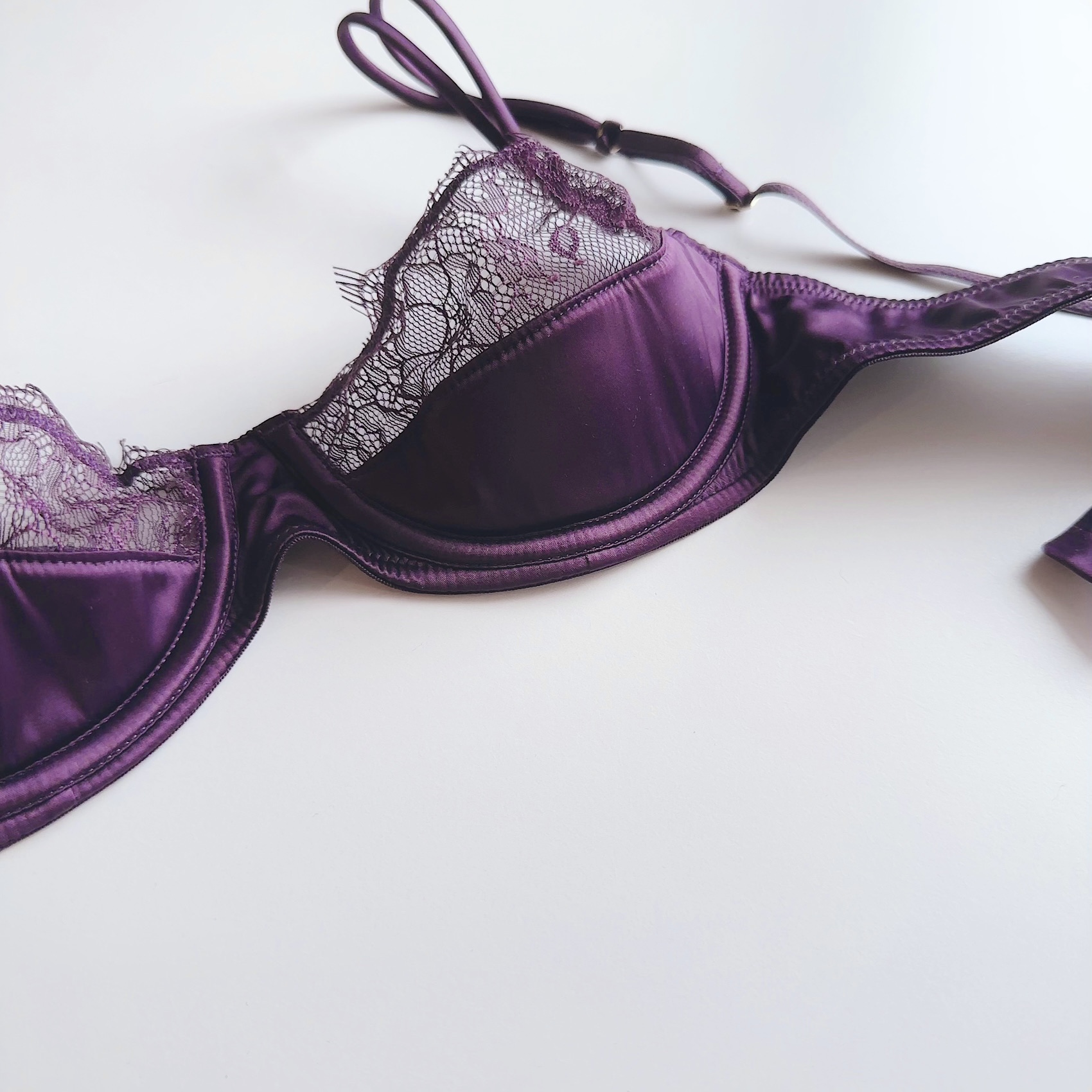MAISON CLOSE/ 1/4cup Padded Bra…