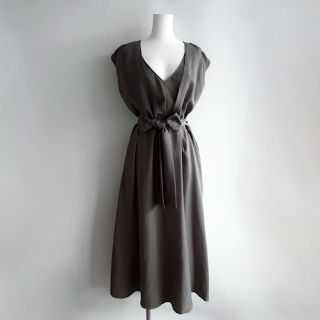 Verdiani/French Sleeve Dress