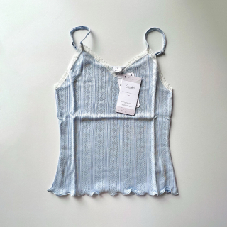 Oscalito/Cotton Lace Knitting Top