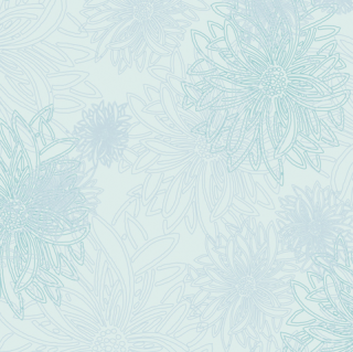 FE-519 Icy Blue -Floral Elements åȥ100% 