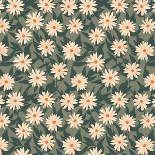 K-42787-1　Mildred’s Pressed Flowers in Knit　ニット生地